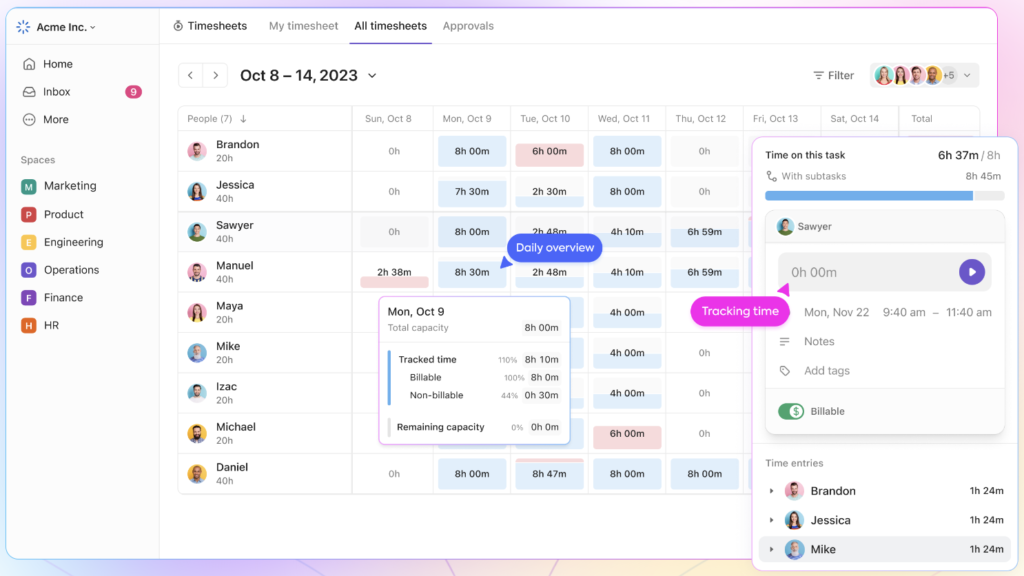 ClickUp vs Notion: ClickUp Ease of Use